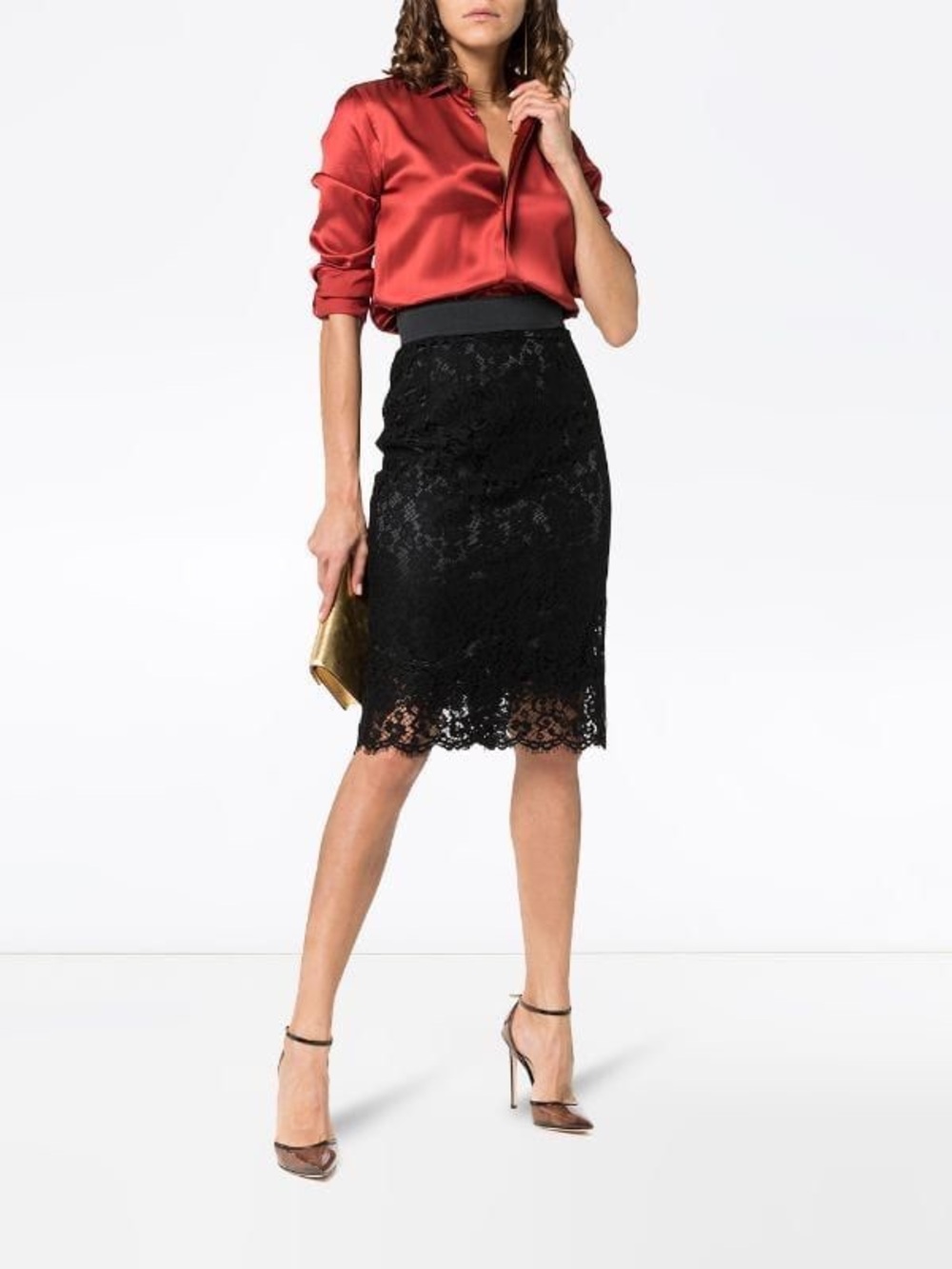 Dolce & Gabbana lace skirt